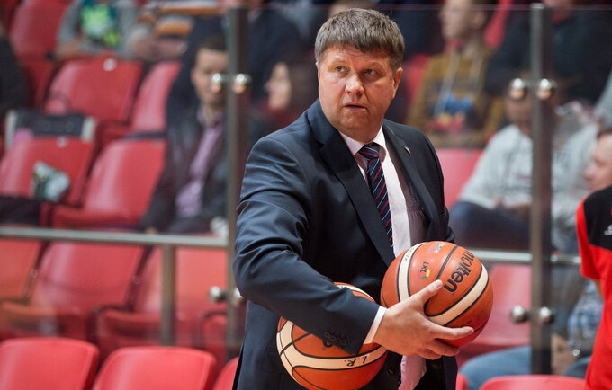 R.Kuncaitis dirbs Šilutėje (BNS nuotr.)