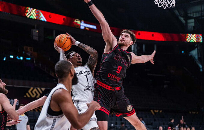 Mačo pradžioje vilniečiams nelengva (FIBA nuotr.)