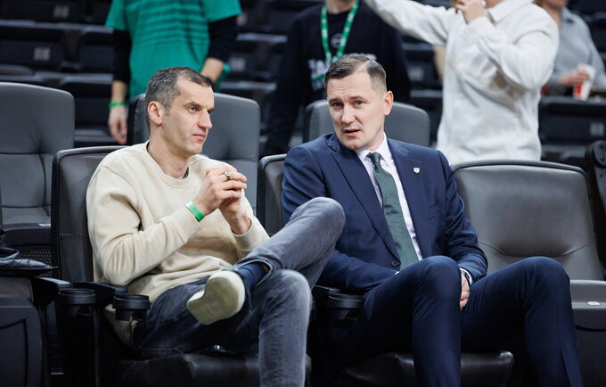 B.Matkevičius pasisakė apie Lietuos krepšinį (BNS nuotr.)