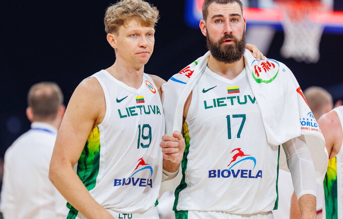 Lietuviai gali patekti į trečiąjį krepšelį (BNS nuotr.)