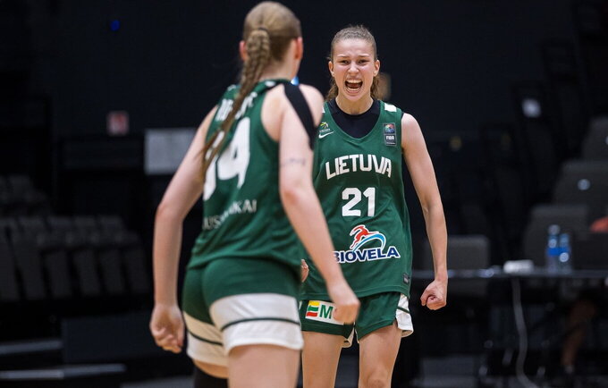 Lietuvės laimėjo (FIBA Europe nuotr.)
