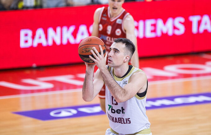 M.Pecarskis paliko komandą („Betsafe-LKL“ nuotr.)