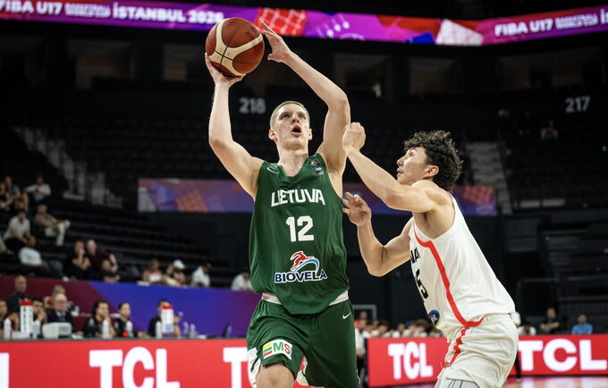 U17 vaikinai pradėjo kovas (FIBA nuotr.)
