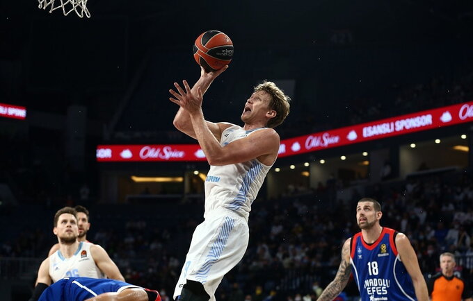 M.Kuzminskas yra vienintelis Eurolygos žaidėjas Lietuvos rinktinės sudėtyje atrankai (Euroleague.net)