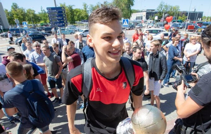 D.Sirvydis tapo jaunių turnyro MVP (Bc.lrytas.lt nuotr.)