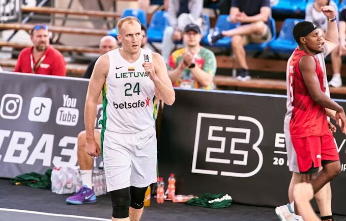 A.Pukelis startavo slogiai (FIBA Europe nuotr.)
