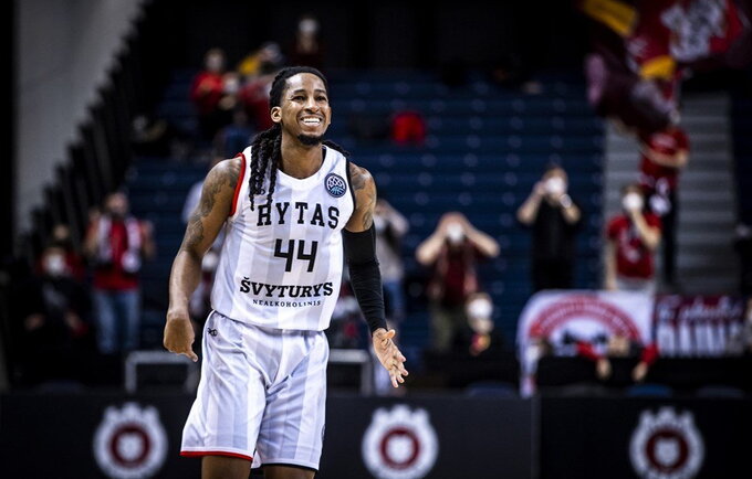K.Smithas atliko 5,7 rezultatyvaus perdavimo (FIBA Europe nuotr.)