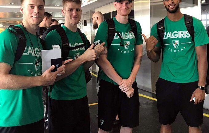 Žalgiriečiai šiuo metu vieši Turkijoje