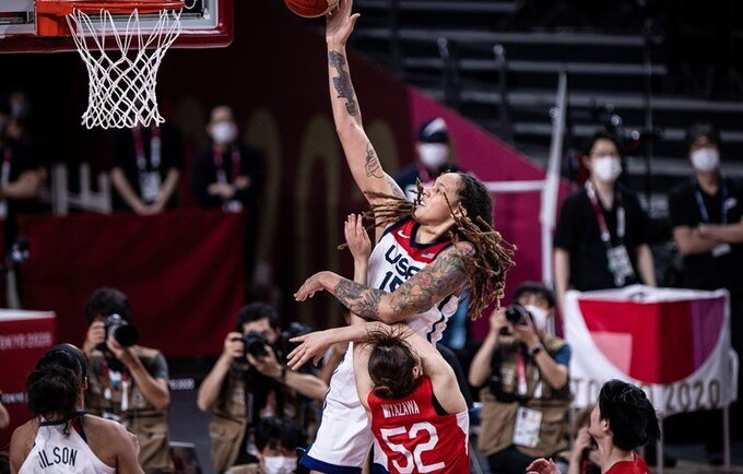 B.Grinner karaliavo baudos aikštelėje (FIBA nuotr.)