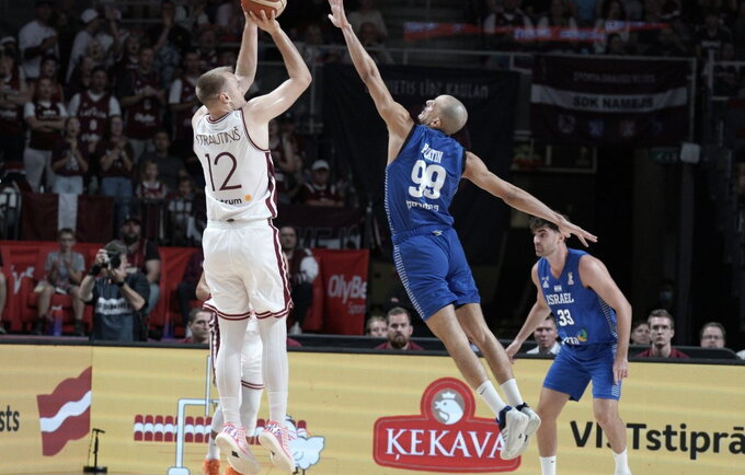 A.Strautinis smeigė 6 tritaškius (FIBA nuotr.)
