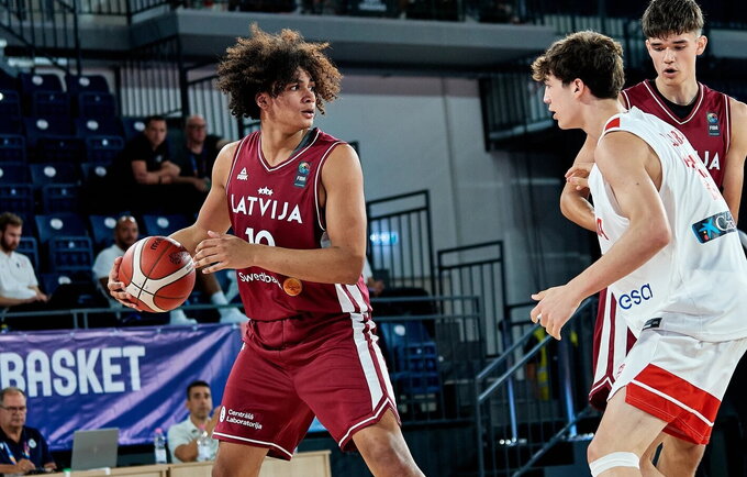 Latviai laimėjo (FIBA Europe nuotr.)