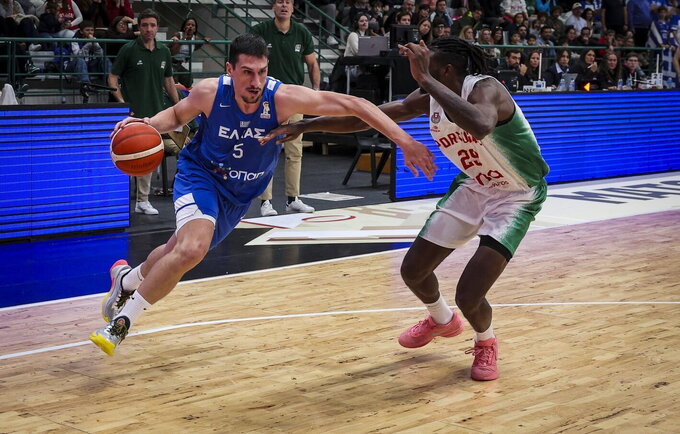 G.Larentzakis tapo rezultatyviausiu graiku (FIBA nuotr.)