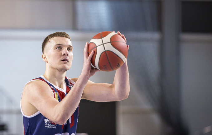 E.Venskus pelnė 24 taškus (LKL nuotr.)