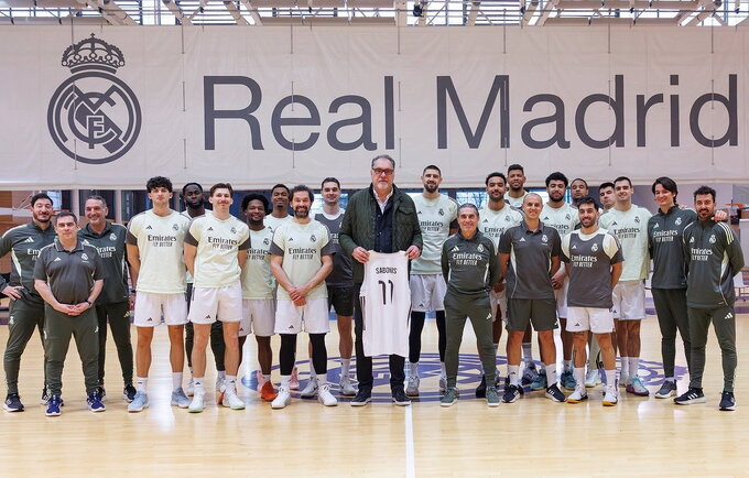 A.Sabonis lankėsi Madride