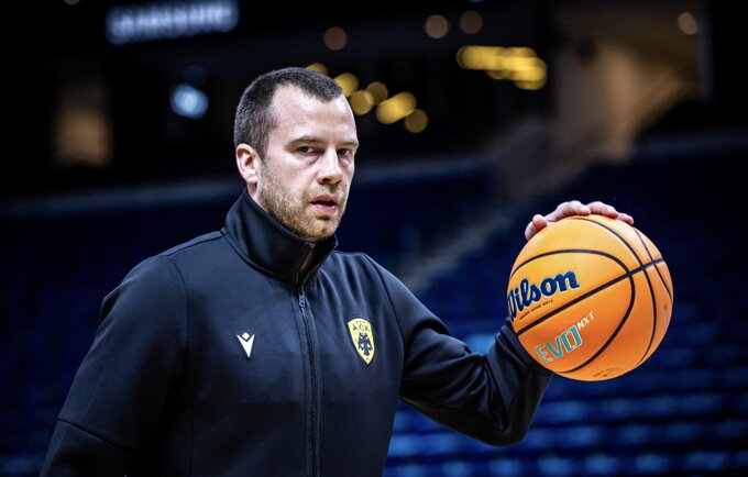 L.Lekavičius su AEK Eurolygos čempionams nepasipriešino (FIBA nuotr.)