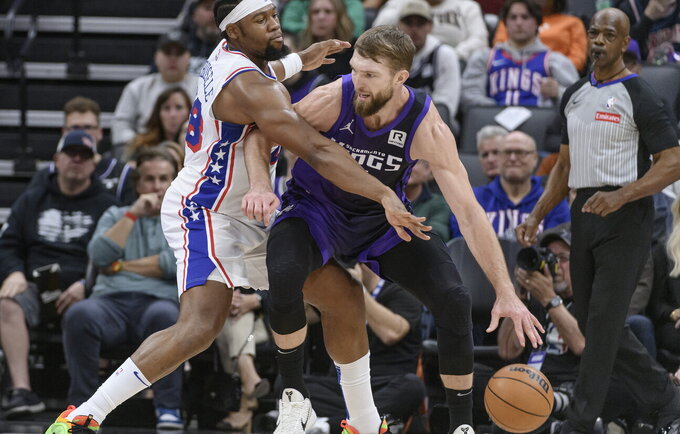D,Sabonis džiaugėsi pergale prieš G.Yabuselę (Scanpix nuotr.)