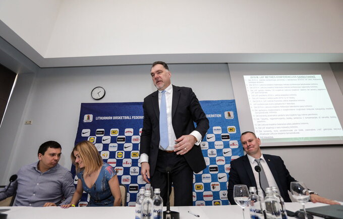 LKF vyko metinė konferencija (BNS nuotr.)