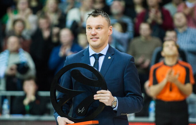 Š.Jasikevičius tapo Eurolygos legenda (Fotodiena.lt)