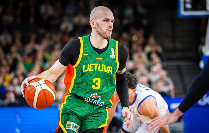 A.Velička vėl žais puikiai pažįstamoje aplinkoje (FIBA nuotr.)