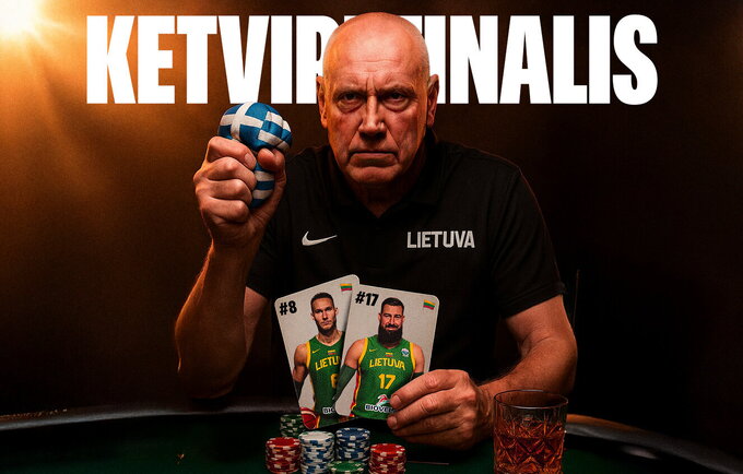 Ką antradienio vakarui paruošė R.Kurtinaitis? (Krepsinis.net nuotr.)