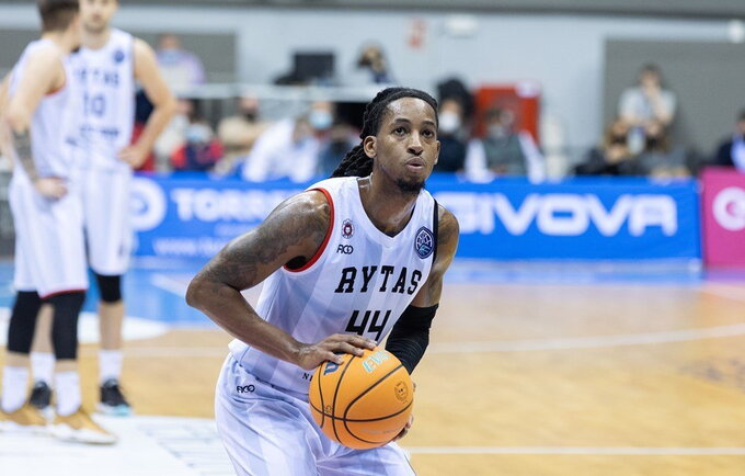 K.Smithas pataikė kertinius metimus (FIBA Europe nuotr.)