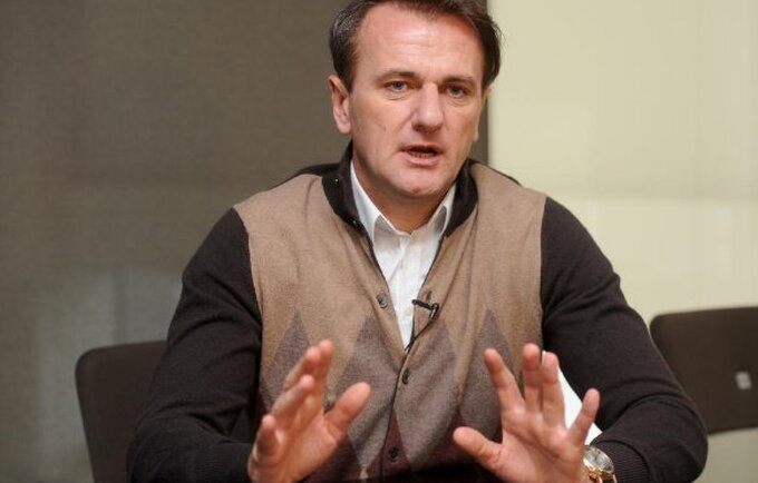 O.Mijailovičius tiki „Partizan“ galimybėmis (Organizatorių nuotr.)