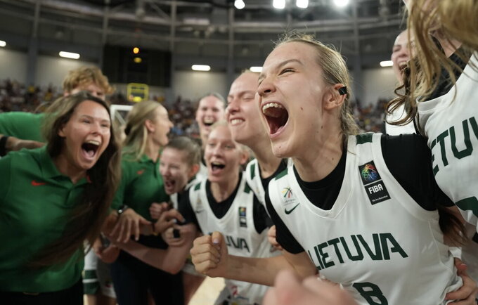 U18 iškovojo medalius (FIBA nuotr.)