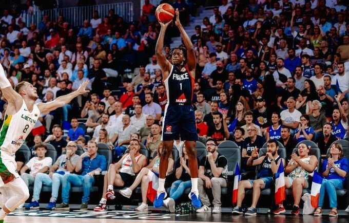 F.Ntilikina susižeidė