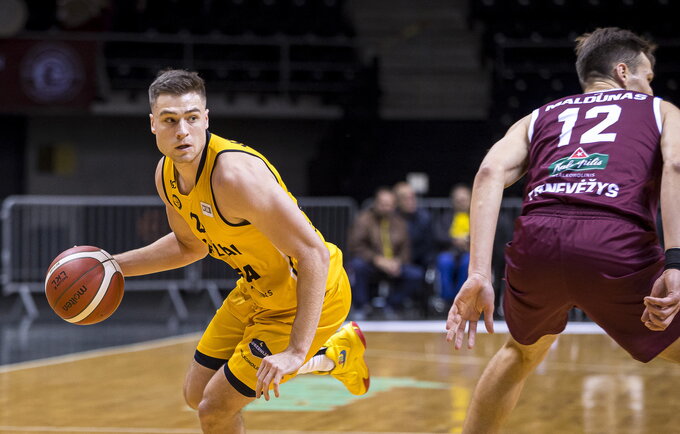 K.Mangasas sužaidė puikų mačą (LKL nuotr.)