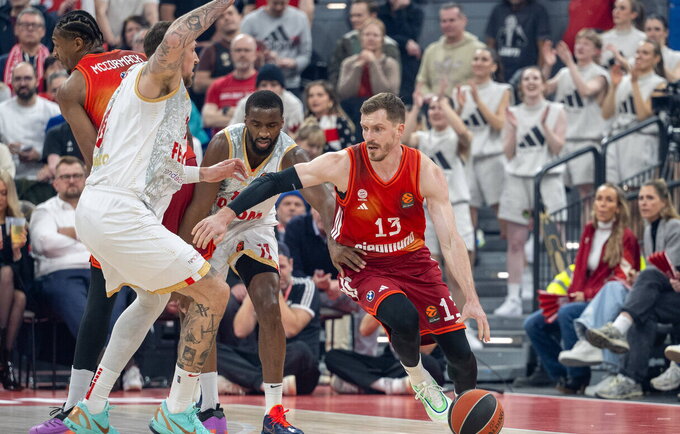 A.Obstas pelnė 21 tašką (Scanpix nuotr.)