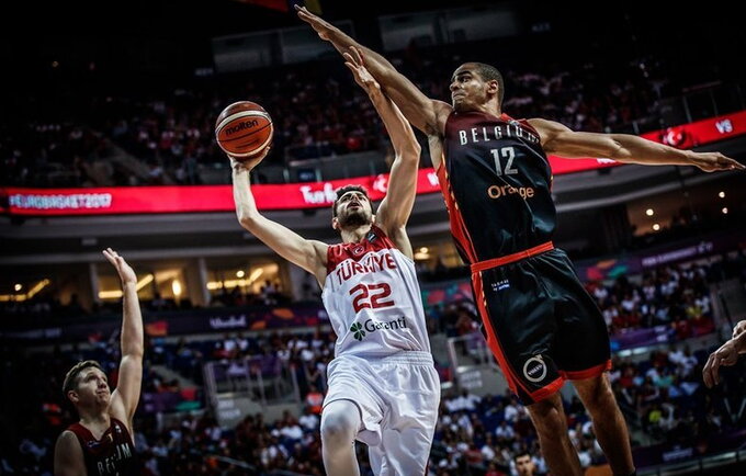 Jaunasis F.Korkmazas taškus rinko tada, kai jų reikėjo labiausiai (FIBA Europe nuotr.)