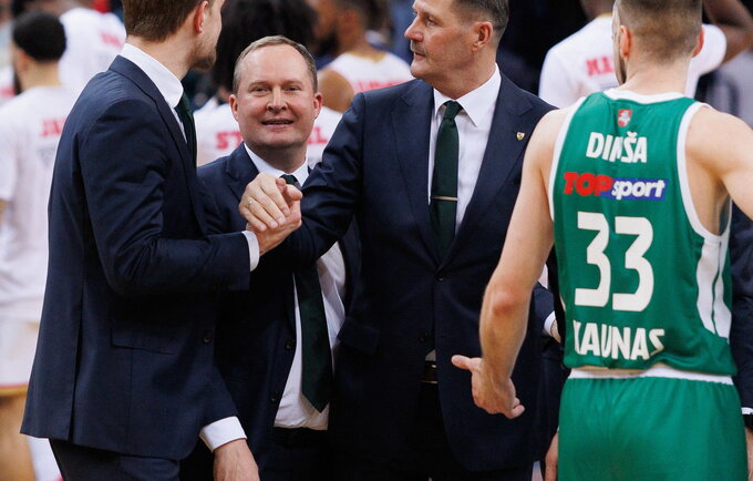 G.Krapikas pasakojo apie sirgalių užvedinėjimą (BNS nuotr.)