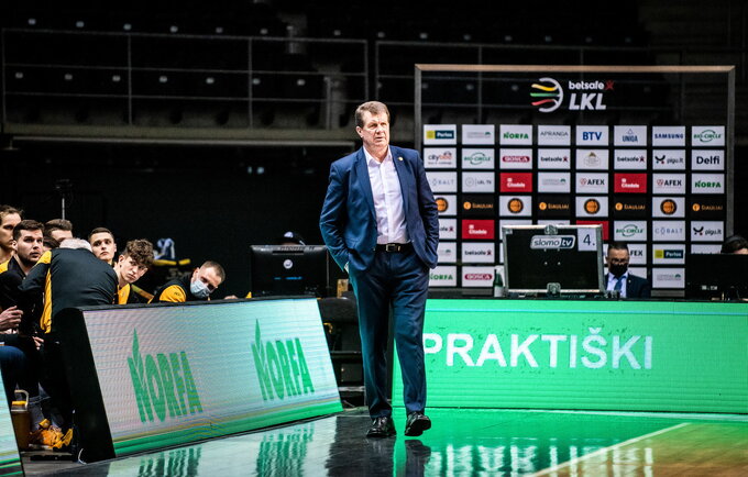 A.Sireikai pralaimėjimas 18 taškų skirtumu nuotaikos nesugadino (BNS nuotr.)