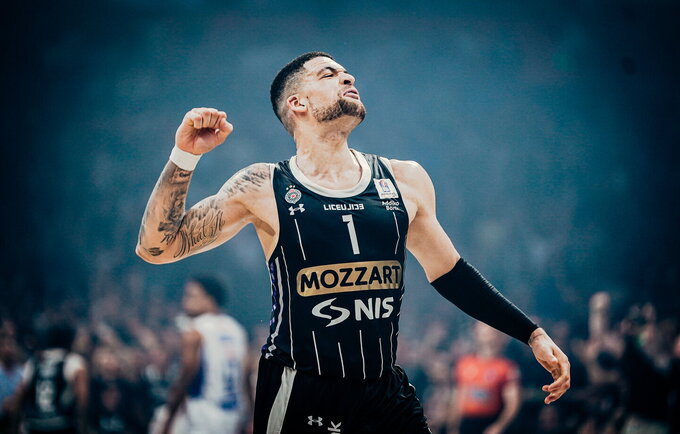 „Partizan“ triumfavo