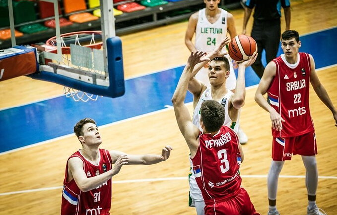 D.Sirvydis traukė lietuvius iš duobės svarbiu momentu (FIBA Europe nuotr.)