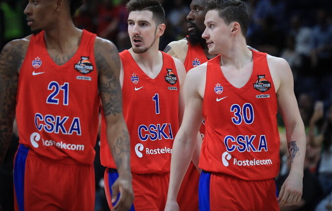 CSKA užėmė ketvirtąją vietą (Scanpix nuotr.)