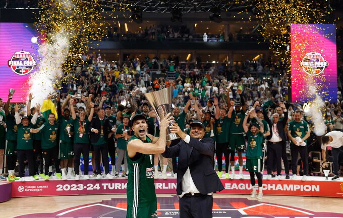„Panathinaikos“ iškovojo titulą (Scanpix nuotr.)