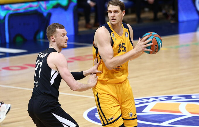 T.Mozgovas pelnė 9 taškus
