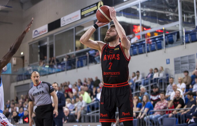 G.Radzevičius mačo prieš „Wolves“ derbiu nevadina (LKL nuotr.)