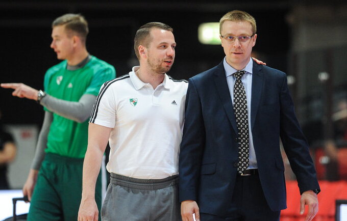 P.Motiejūnas tikino, kad „Žalgiris“ padarė viską, jog A.Gudaitis liktų Kaune (Fotodiena.lt)