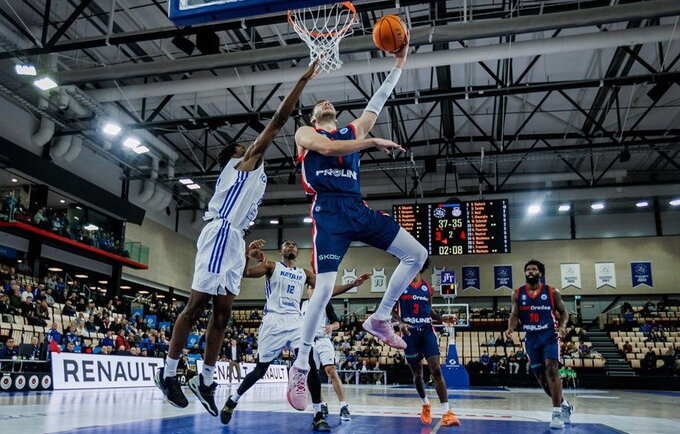 D.Tarolis žibėjo šiame mače (FIBA nuotr.)