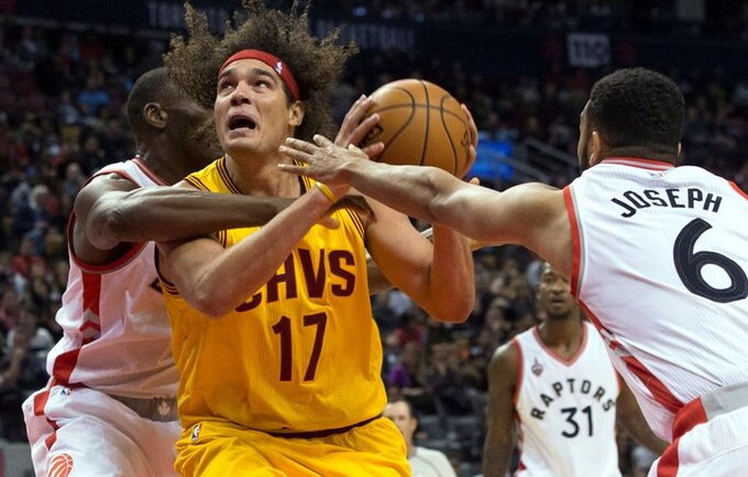 A.Varejao jau sulaukė dėmesio (Scanpix nuotr.)