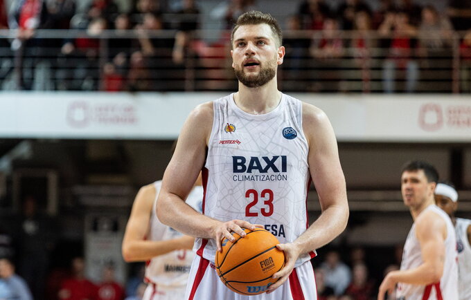 M.Gebenas pelnė 9 taškus (BNS nuotr.)