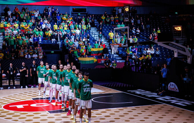 Lietuva žais ketvirtfinalyje (BNS nuotr.)