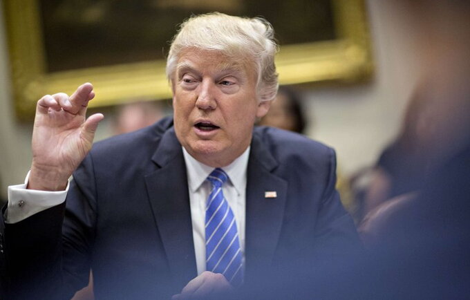 D.Trumpas tikisi, kad sportas sugrįš kuo greičiau (Scanpix nuotr.)