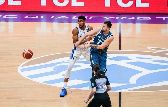 G.Antetokounmpo tęsia kovą dėl olimpiados, L.Dončičius ją jau baigė (FIBA nuotr.)