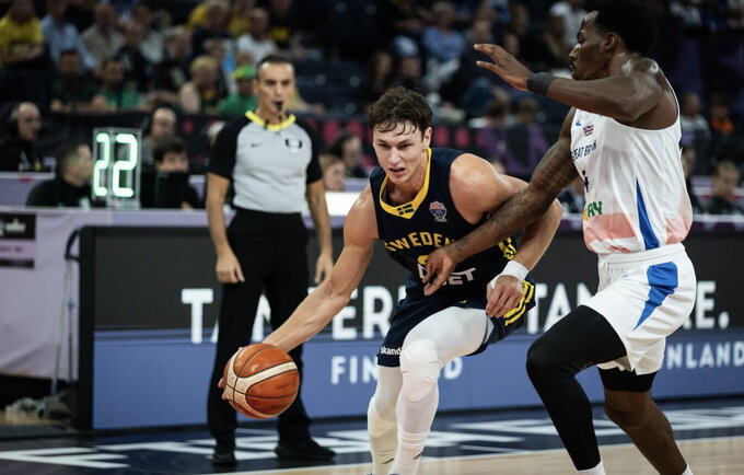 P.Larssonas pelnė 23 taškus (FIBA nuotr.)