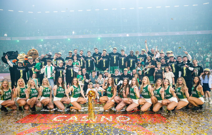 „Žalgiris“ susigrąžino titulą (BNS nuotr.)