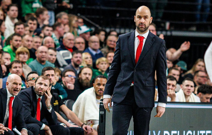 V.Spanoulis gali perimti „Barcelona“ vairą (BNS nuotr.)