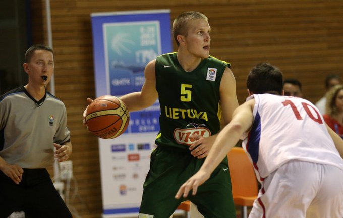J.Tamulis pradeda legionieriaus karjerą (FIBA Europe nuotr.)